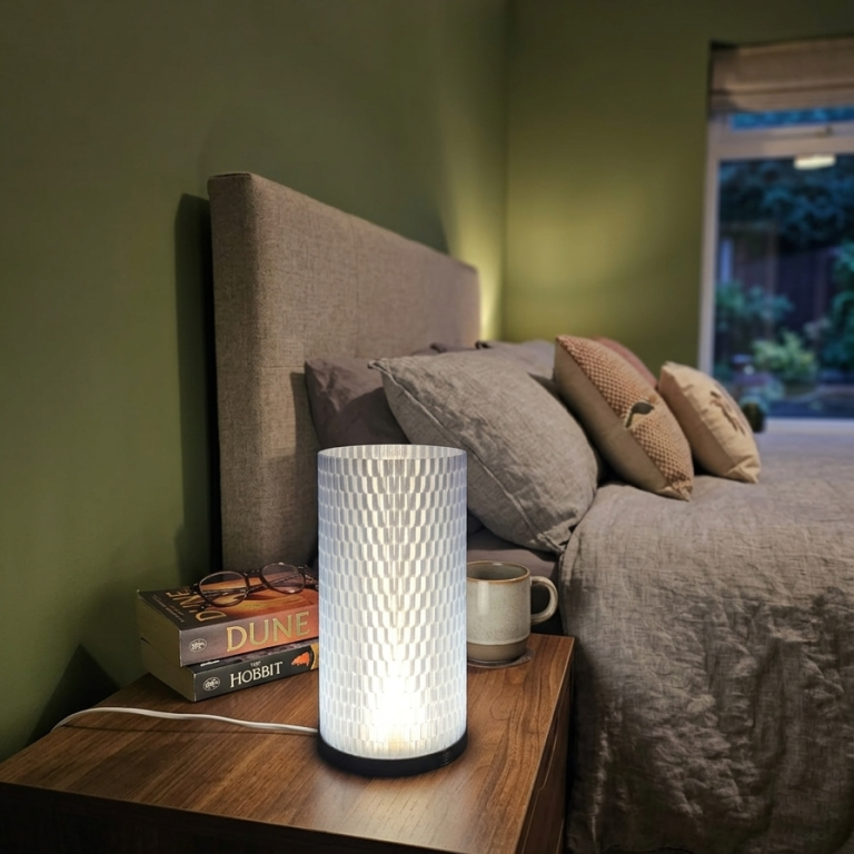 Moderne 3D-Druck Lampe